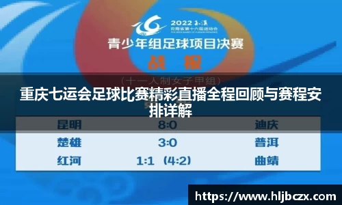 重庆七运会足球比赛精彩直播全程回顾与赛程安排详解